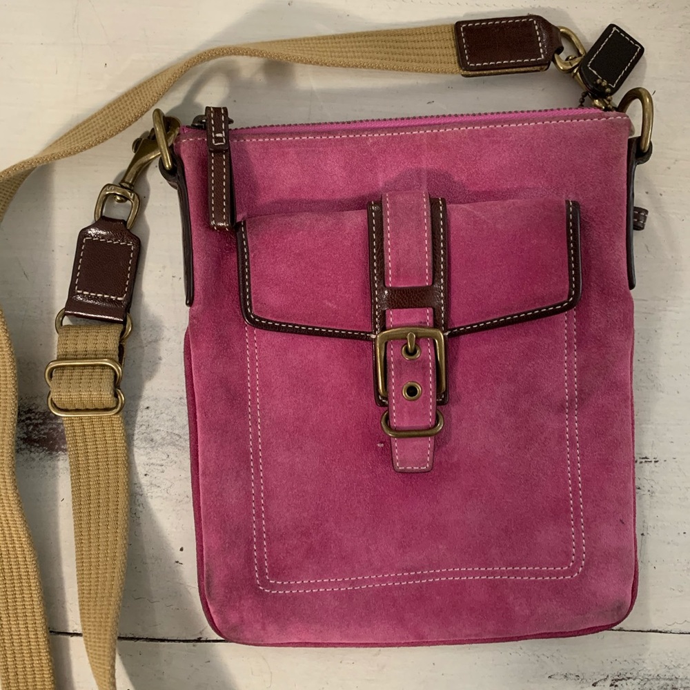 Coach Pink Crossbody Purse